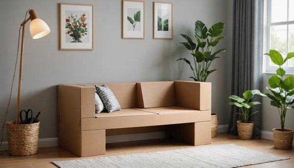 Top idées de meubles en carton : éco-responsabilité et créativité